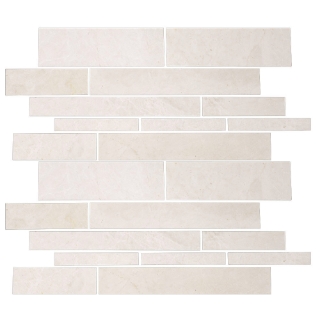 Picture of Tesoro - Ice Random Linear Mosaic Ice Beige