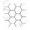 Picture of Tesoro - Lucca Hexagon Mosaic Statuario Matte