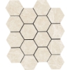 Picture of Tesoro - Lucca Hexagon Mosaic Crema Marfil Polished