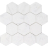 Picture of Tesoro - Snow White Mosaic 3" Hex
