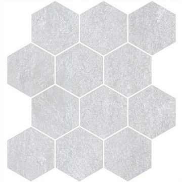 Picture of Tesoro - Titanium Hexagon Mosaic Silver Shadow