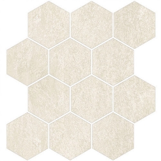 Picture of Tesoro - Titanium Hexagon Mosaic Sandstone