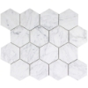 Picture of Tesoro - Venatino Goia Hexagon Mosaic Satin Stone