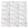 Picture of Tesoro - Venice Mosaics Blue Triangle Dolomite Terrazzo