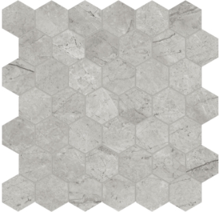 Picture of Tesoro - La Marca 2 Hex Mosaic Polished Paradiso Argento