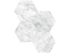 Picture of Tesoro - La Marca 6 Hex Mosaic Polished Carrara Gioia