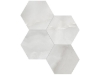 Picture of Tesoro - La Marca 6 Hex Mosaic Polished Onyx Nuvolato