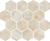 Picture of Tesoro - Oyster Hexagon Mosaic Shell Beige