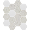 Picture of Tesoro - Venice Hexagon Mosaic Sand Dolomite Terrazzo