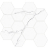 Picture of Tesoro - Cora Hexagon Mosaic Carrara