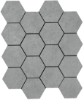 Picture of Tesoro - Solida Hexagon Mosaic Silver