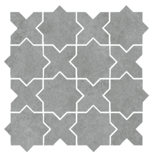 Picture of Tesoro - Solida Star Cross Mosaic Silver