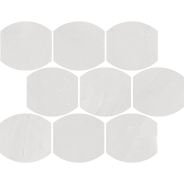 Picture of Tesoro - Walk Oval Mosaic White