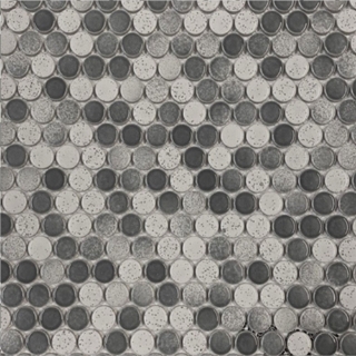 Picture of Arvex - Glazed Porcelain Mosaics Stone Penny Round