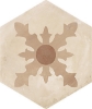Picture of Marca Corona - Terra Hexagon Deco Cardinale C