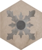 Picture of Marca Corona - Terra Hexagon Deco Cardinale F