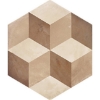 Picture of Marca Corona - Terra Hexagon Deco Cubo C