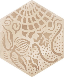Picture of Marca Corona - Terra Hexagon Deco Floreale C