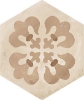 Picture of Marca Corona - Terra Hexagon Deco Giglio C