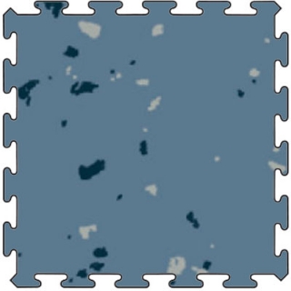 Picture of Flexco - Tuflex Force Interlocking Edge Winsor w Delft Pansy Fjord