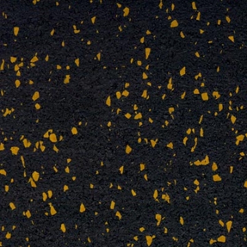Picture of Roppe - Recoil Fitness Flooring Square Edge Tiles 10% Chip 3/8 Gauge Sunflower