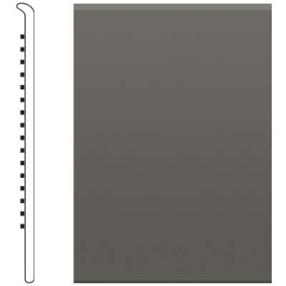 Picture of Roppe - Pinnacle Rubber Wall Base 5 1/2 (No Toe Base) Burnt Umber