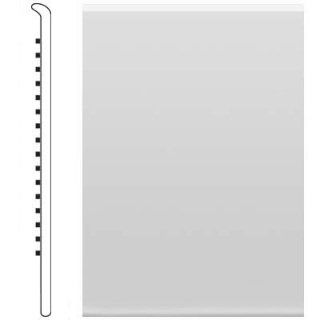 Picture of Roppe - Pinnacle Rubber Wall Base 5 1/2 (No Toe Base) Iceberg