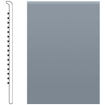 Picture of Roppe - Pinnacle Rubber Wall Base 5 1/2 (No Toe Base) Steel Blue