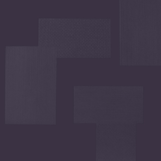 Picture of Roppe - Dimensions Tile - Random Design Aubergine