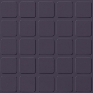 Picture of Roppe - Raised Design - Raised Square Design Aubergine