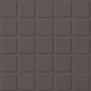 Picture of Roppe - Raised Design - Raised Square Design Burnt Umber