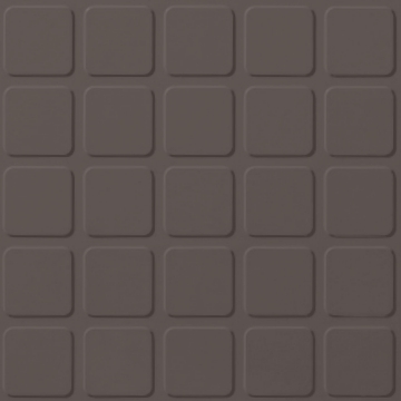 Picture of Roppe - Raised Design - Raised Square Design Burnt Umber