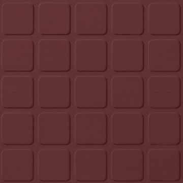 Picture of Roppe - Raised Design - Raised Square Design Cinnabar