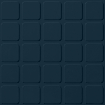 Picture of Roppe - Raised Design - Raised Square Design Deep Navy