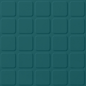 Picture of Roppe - Raised Design - Raised Square Design Peacock