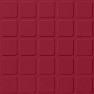 Picture of Roppe - Raised Design - Raised Square Design Red