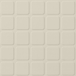 Picture of Roppe - Raised Design - Raised Square Design White