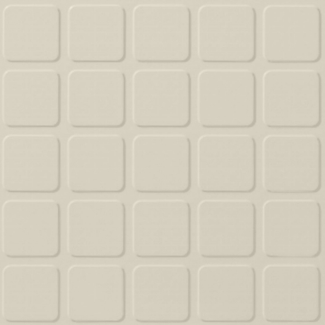 Picture of Roppe - Raised Design - Raised Square Design White