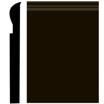 Picture of Roppe - Pinnacle Plus Wall Base 05 Contrive Black