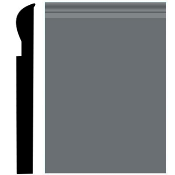 Picture of Roppe - Pinnacle Plus Wall Base 05 Contrive Charcoal