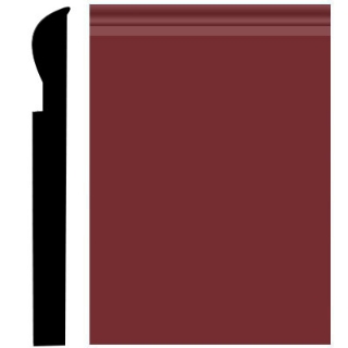 Picture of Roppe - Pinnacle Plus Wall Base 05 Contrive Cinnabar