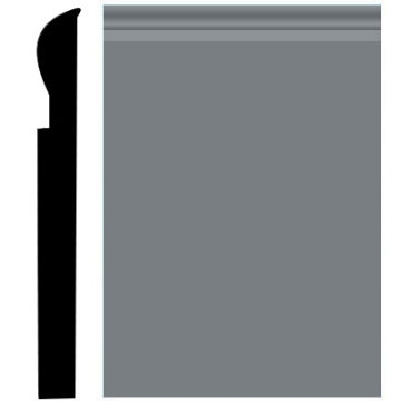 Picture of Roppe - Pinnacle Plus Wall Base 05 Contrive Dark Gray