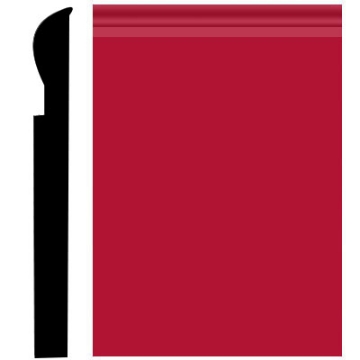Picture of Roppe - Pinnacle Plus Wall Base 05 Contrive Red