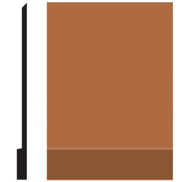 Picture of Roppe - Pinnacle Plus Wall Base 00 Simplicity Brick