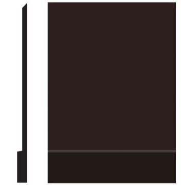 Picture of Roppe - Pinnacle Plus Wall Base 00 Simplicity Brown