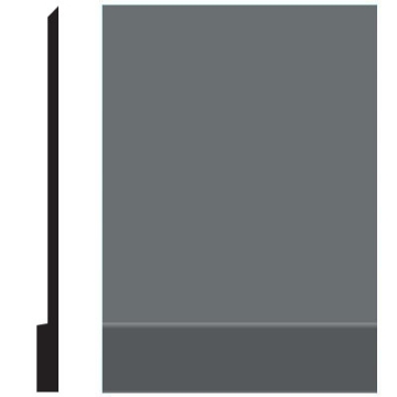 Picture of Roppe - Pinnacle Plus Wall Base 00 Simplicity Charcoal