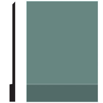 Picture of Roppe - Pinnacle Plus Wall Base 00 Simplicity Hunter Green