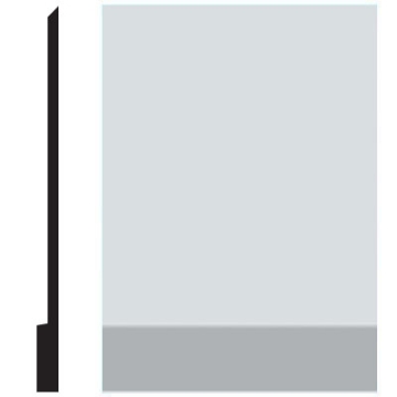 Picture of Roppe - Pinnacle Plus Wall Base 00 Simplicity Iceberg