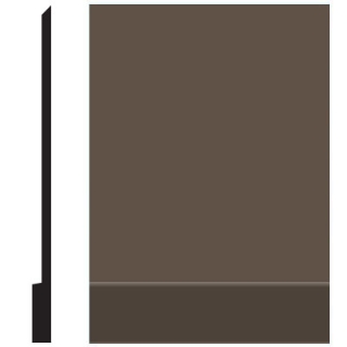 Picture of Roppe - Pinnacle Plus Wall Base 00 Simplicity Light Brown