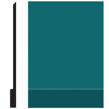 Picture of Roppe - Pinnacle Plus Wall Base 00 Simplicity Peacock